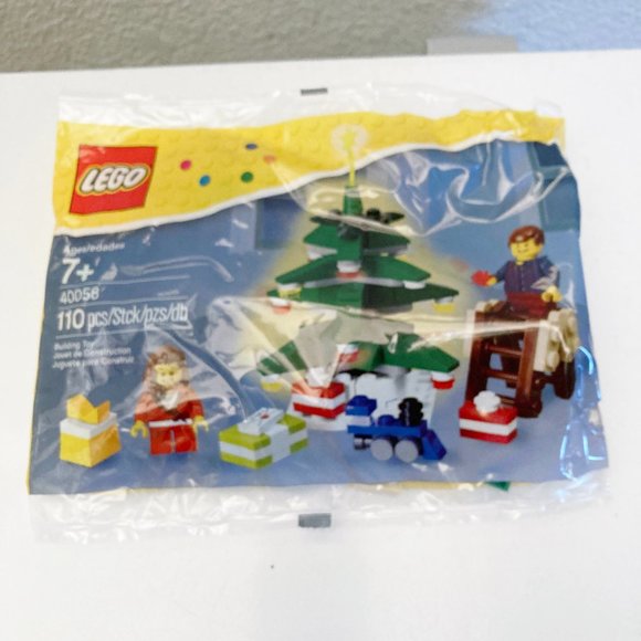 NEW Lego Lot Christmas Decorating the Tree Polybag #40058 X 2 Retired RARE - Picture 3 of 4